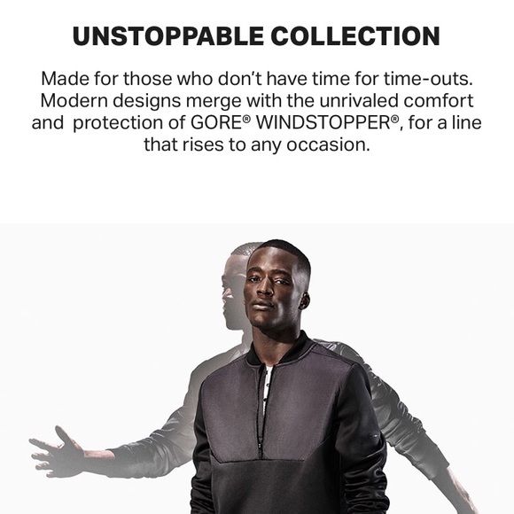 Under Armor unstoppable gore windbreaker - Picture 6 of 8